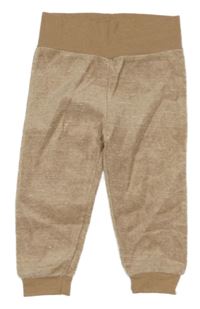 Béžové sametové tepláky 