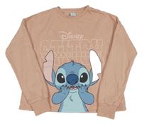 Světlerůžová mikina se Stitchem Disney