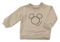 Béžová mikina s Mickeym Primark
