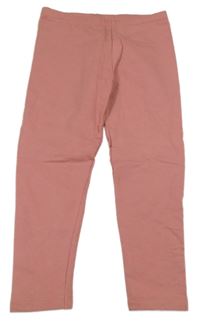 Růžové zateplené legíny C&A