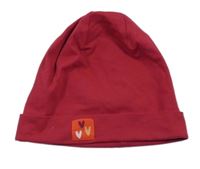 Fuchsiová čepice se srdíčky Jako-o