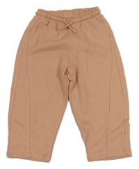 Růžové široké tepláky Zara