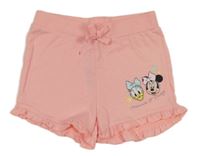Růžové kraťasy s Minnie a Daisy Primark