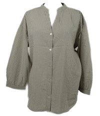 Dámská béžovo-hnědá vzorovaná halenka Opus 