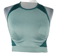 Dámský světlezelený sportovní crop top Crane 