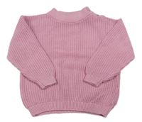 Růžový svetr H&M