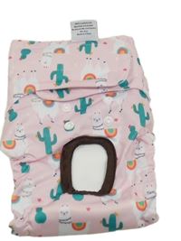 Růžové treninkové kalhotky s lamami 