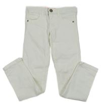 Bílé skinny rifle Hema