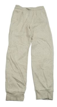 Světlebéžové melírované tepláky H&M