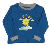 Petrolejové triko s mývalem Kuniboo