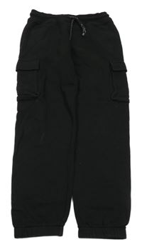 Černé tepláky s kapsami Next