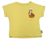 Žluté tričko se lvem Primark