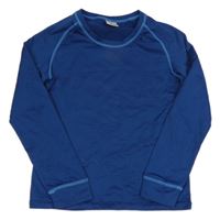 Tmavomodré sportovní funkční triko Crane 