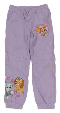 Lila tepláky s Paw Patrol Primark