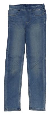 Modré džegíny H&M