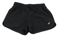 Černé šusťákové sportovní kraťasy Decathlon