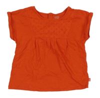 Červená halenka s madeirou Obaibi 