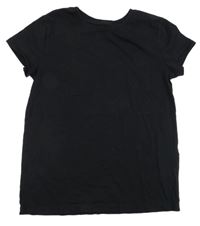 Černé tričko H&M