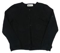 Černý propínací svetr H&M