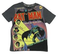Tmavošedo-černé tričko s Batmanem M&S
