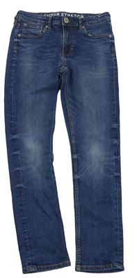 Modré skinny fit rifle H&M
