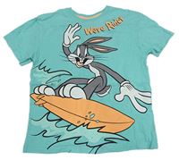 Světletyrkysové tričko s Bugs Bunnym 