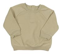 Světlebéžová mikina s medvídkem Matalan