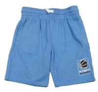 Modré teplákové kraťasy s míčem F&F