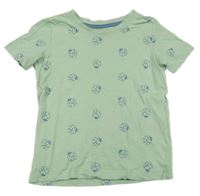 Světlezelené tričko s beruškami TCM