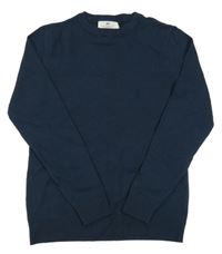 Tmavomodrý svetr H&M