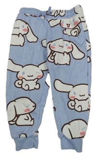 Světlemodrofialové tepláky s Cinnamoroll H&M