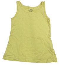 Žlutý puntíkatý top H&M