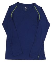 Tmavomodré spodní funkční triko Crane