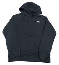 Černá mikina s logem a kapucí Under Armour