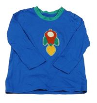 Safírové triko s raketou TCM