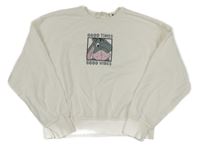 Smetanová mikina s Íjáčkem H&M