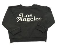 Černá mikina s nápisem H&M