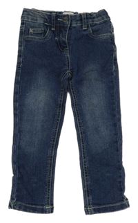 Tmavomodré skinny rifle Pocopiano