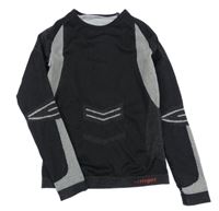 Černé spodní funkční triko