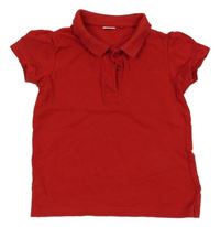 Červené polo tričko Next
