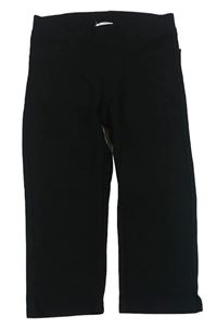 Černé crop tregíny H&M