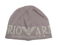 Lila čepice Emporio Armani 