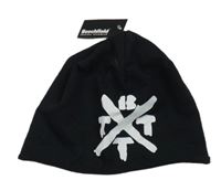 Nové - Černá čepice s potiskem Beechfield 