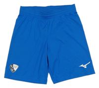 Modré sportovní kraťasy s potiskem 