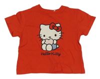 Červené tričko s Hello Kitty H&M