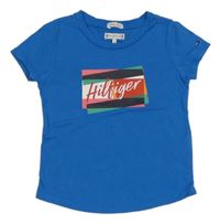 Modré tričko s logem Tommy Hilfiger