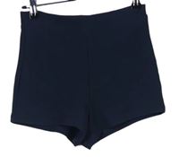 Dámské tmavošedé vzorované elastické kraťasy zn. H&M