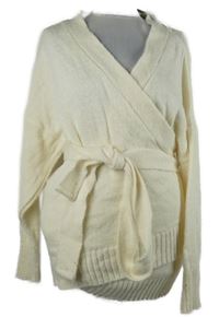 Nové - Dámský smetanový zavinovací svetr JD Wiliams 