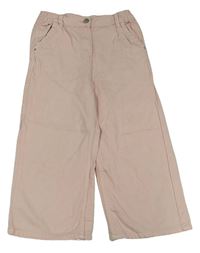 Světlerůžové culottes rifle Next