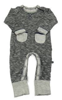 Černo-bílý melírovaný overal zn. Minymo